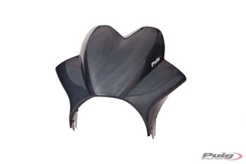 Plexi na motorku WAVE carbon look