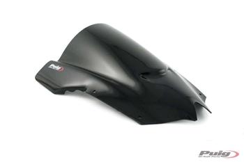 Plexi štít RACING čierna