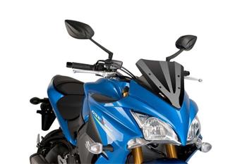 Plexi štít RACING čierna