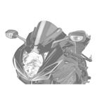 Plexi štít RACING modrá