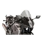 Plexi štít RACING smoke