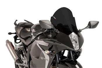 Plexi štít RACING tmavá dymová