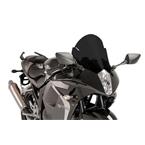 Plexi štít RACING tmavá dymová