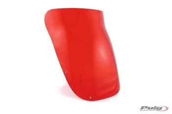 Plexi štít TOURING červené