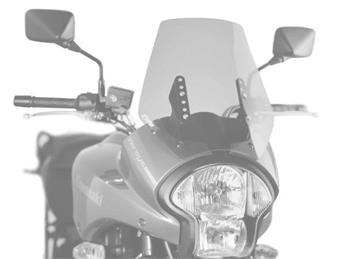 Plexi štít TOURING priehľadné