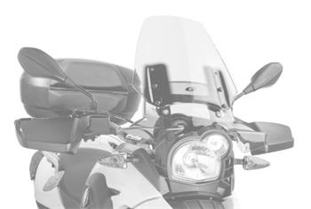Plexi štít TOURING priehľadné