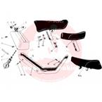 POTAH SEDLA - KOŽA M210 BABETTA