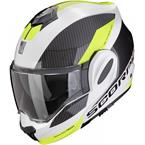 PRILBA TECH EVO TEAM WHITE-NEON-YELLOW