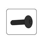Screws ANODIZED červené M5 x 25mm (6pcs)