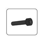 Screws ANODIZED strieborná M6 x 15mm (6pcs)