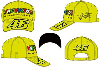 Šiltovka neonová Valentino Rossi VR46