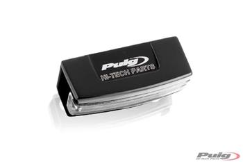 Svetlo na držiak ŠPZ čierna alu with LEDs