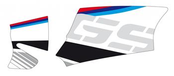 Swing arm protector GS biela