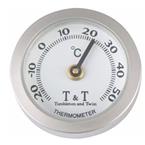 T&T THERMOMETER,ST.-STEELDIFFERENT COLOURS