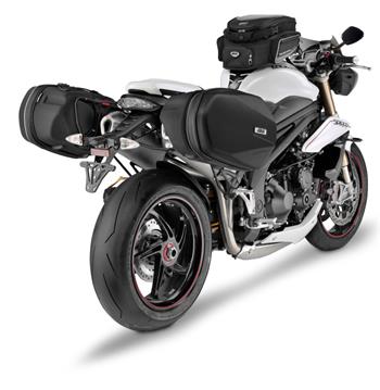 TE 6402 podpěry brašen Triumph Speed Triple 1050 (11-12), černé, pro brašny TPH 01