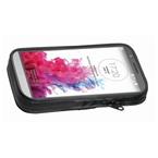 Vodeodolné pouzdro Interphone SM57 pro 5,7" mobilní telefony a GPS navigace, úchyt na rídítka, cerné