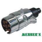 Zástrčka 7-pólová kovová