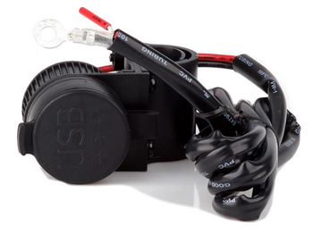 Zásuvka 12V - dvojitá USB