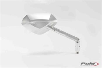 Zpätné zrkadlo HI-TECH I anodized aluminium vpravo (vrátane sady adaptérov)