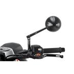 Zpätné zrkadlo RETRO čierna ľavý