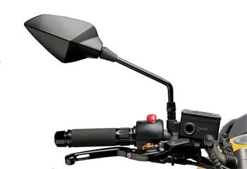 Zpätné zrkadlo RS1 WITH BAR čierna vpravo (vrátane sady adaptérov)
